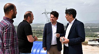 Başkan Durgut, 2. Etap TOKİ inşaatını yerinde inceledi