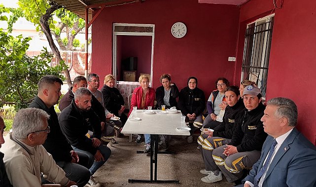 Başkan Erol belediye işçileri ile buluştu