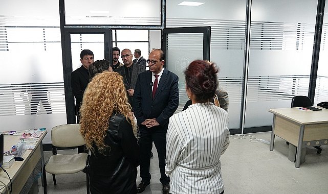 Başkan Geçit, aile danışma ve sağlıklı yaşam merkezindeki hizmetleri inceledi