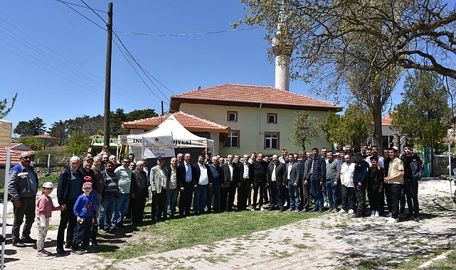 Başkan Hamamcı, yağmur dualarına katıldı