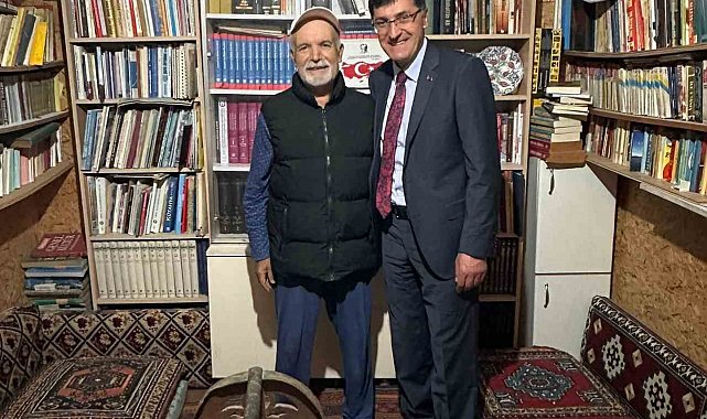 Başkan Kahveci'den Mehmet Yeşil'e 'Geçmiş olsun' ziyareti