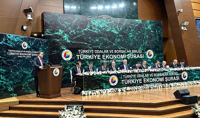 Başkan Kasapoğlu, ekonomi şurasında konuştu; "Sanayici direniyor, destek şart"