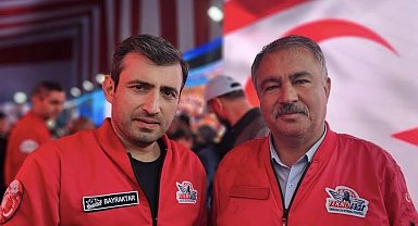 Başkan Pütün, TEKNOFEST'te KKTC Başbakanı Üstel Selçuk Bayraktar ile bir araya geldi