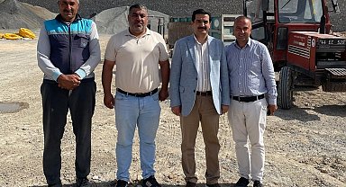 Başkan Taşkın, Çınarpark alanında incelemelerde bulundu