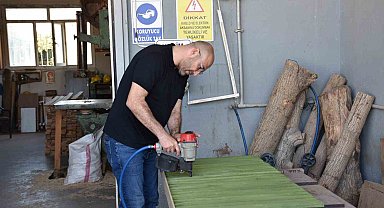 Başkan Zencirci: "Park ve bahçe çitlerini özkaynaklarımızla üretiyoruz"