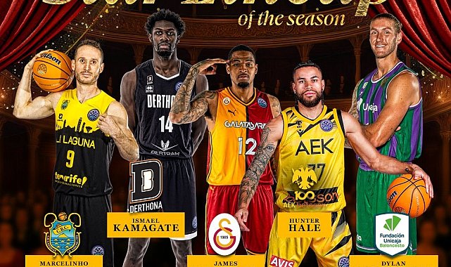Basketbol Şampiyonlar Ligi bireysel ödülleri sahiplerini buldu