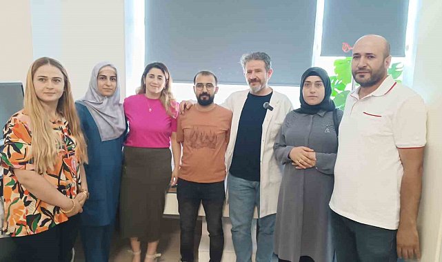 Batman'da anne karnındaki 8 aylık bebeğe başarılı kan nakli