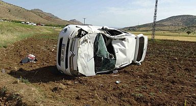 Batman'da kamyonet takla attı: 1 ölü, 2 yaralı