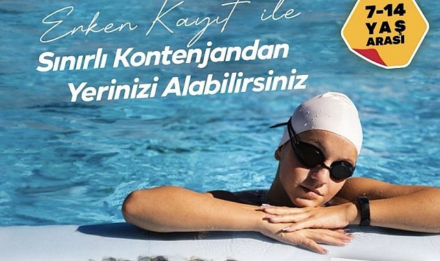 Battalgazi Belediyesi yüzme kulübünde yeni dönem kursları 1 Haziran'da başlıyor