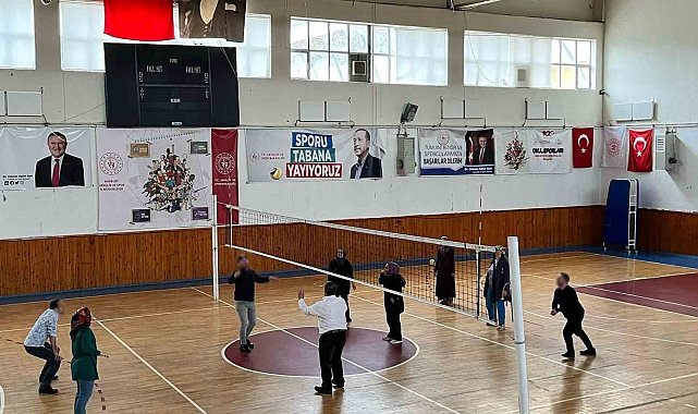 Bayburt'ta 'Engelliler Haftası' dolayısıyla spor etkinliği düzenlendi