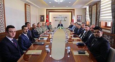 Bayburt'ta asayiş toplantısı yapıldı