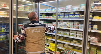 Bayburt'ta gıda denetimleri devam ediyor