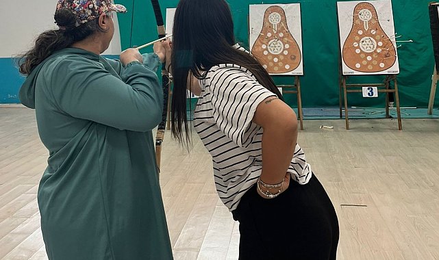 Bayburt'ta TRSM hastalarına yönelik okçuluk yarışması düzenlendi