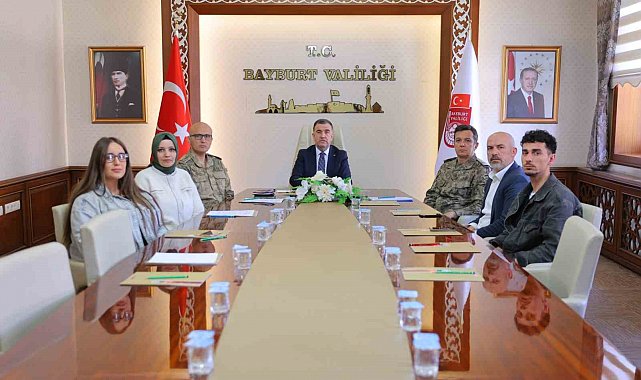 Bayburt'un Nisan ayı asayiş olayları değerlendirildi