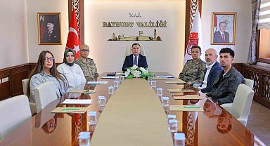 Bayburt'un Nisan ayı asayiş olayları değerlendirildi