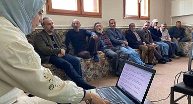 Bayburtlu çiftçiler basınçlı sulama ve TARSİM konusunda bilgilendirildi