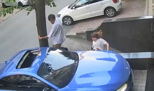 Bayrampaşa'da eski eş dehşeti güvenlik kamerasında