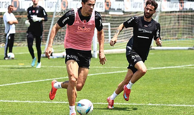 Beşiktaş, Rizespor maçının hazırlıklarını sürdürdü