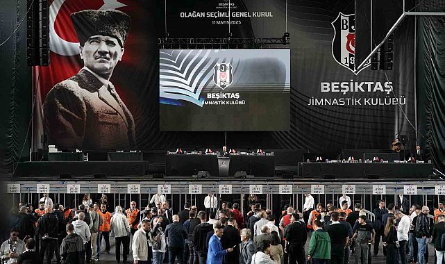 Beşiktaş'ta olağan seçimli genel kurul başladı