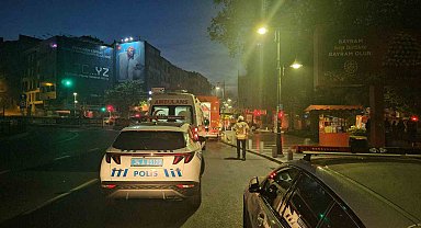 Beşiktaş'ta restoranda korkutan yangın