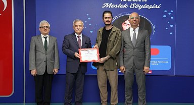 BEUN İletişim Fakültesinin düzenlediği söyleşide Mert Uzunmehmet öğrencilerle buluştu