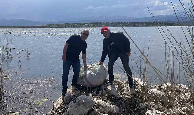 Beyşehir Gölü'nde denetimler sürüyor