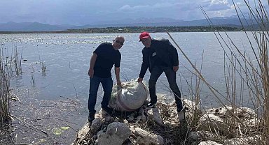 Beyşehir Gölü'nde denetimler sürüyor