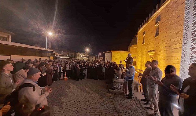 Beyşehir'de mukaddes topraklara yolculuk başladı