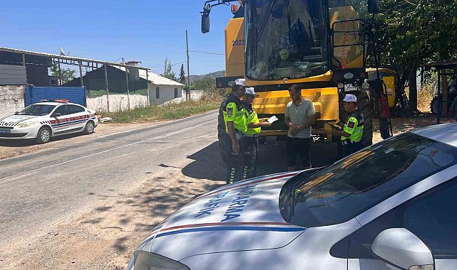 Biçerdöverler kontrol ediliyor