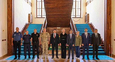 Bilecik Valisi Şefik Aygöl'e protokolden veda ziyareti