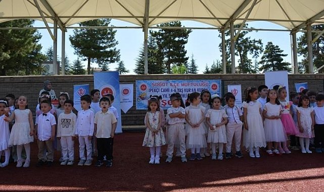Bilecik'te '4-6 Yaş Kur'an Kursu Kapanış Programı' düzenlendi