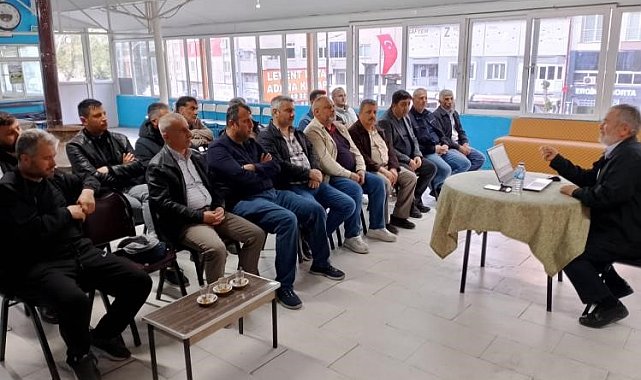 Bilecik'te 'Değerleriyle Güçlü Ailem' konulu sohbet programı düzenlendi