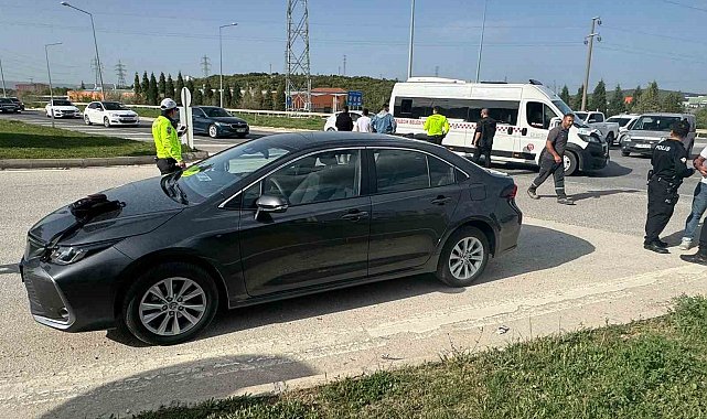 Bilecik'te 'Kaza kavşağı'nda yine bir kaza