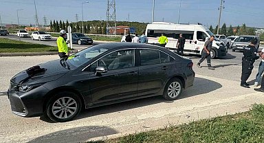 Bilecik'te 'Kaza kavşağı'nda yine bir kaza