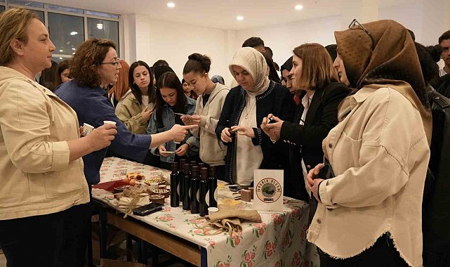 Bilim merkezi doğal ürünlere ev sahipliği yaptı