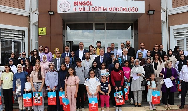 Bingöl'de Dilimizin Zenginlikleri Projesi ödül töreni gerçekleştirildi