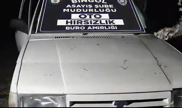 Bingöl'de oto hırsızları yakalandı