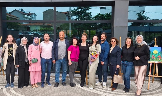 Binnur Uzan'ın öğrencilerinin eserleri büyük ilgi gördü