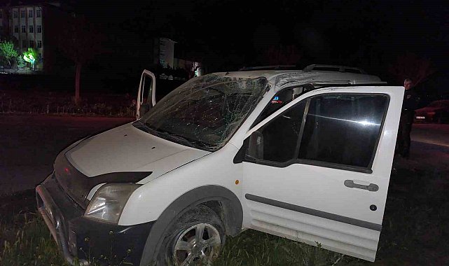 Bir kişinin yaralandığı kazada kaçan araç sürücüsünü polis yakaladı