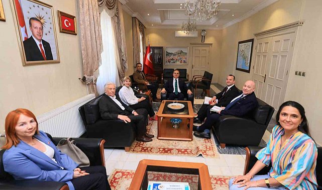 Birleşik Krallık büyükelçisi Vali Akbıyık ve Başkan Aras'ı ziyaret etti