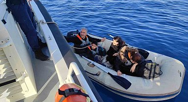 Bodrum'da 2'si çocuk 4 düzensiz göçmen yakalandı