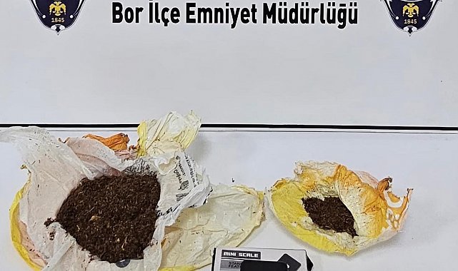 Bor'da uyuşturucu operasyonu: 2 şüpheli tutuklandı