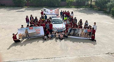 Bozdoğan ve Kuyucak'ta öğrencilere trafik kuralları anlatıldı