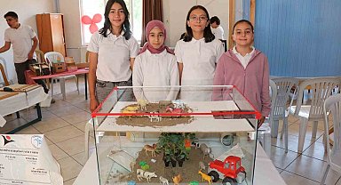 Bozdoğanda öğrenciler projelerini sergiledi
