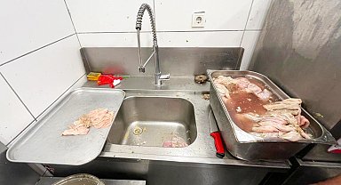 Bozulmuş meze, et ve et ürünleri kullanan restoran mühürlendi