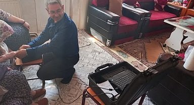 Buharkent'te nüfus işlemleri vatandaşların ayağına götürülüyor