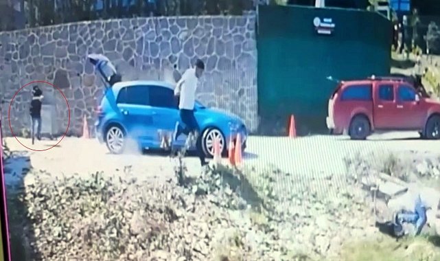 Bungalovda konaklayan 4 kişiye maskeli şahıslar kurşun yağdırdı: O anlar kamerada