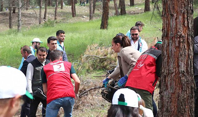 Burdur'da "Orman Benim" kampanyası