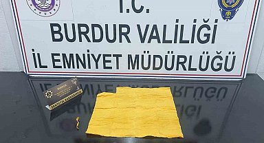 Burdur'da uyuşturucu operasyonu: 1 kişi tutuklandı