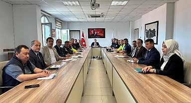 Burhaniye' de İlçe Güvenlik Danışma Kurulu Toplantısı yapıldı